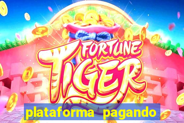 plataforma pagando no cadastro tigre