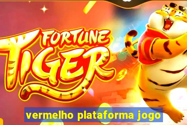 vermelho plataforma jogo