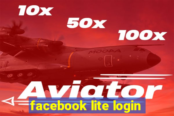 facebook lite login