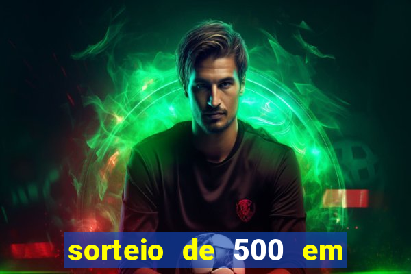 sorteio de 500 em cash toda segunda feira novibet