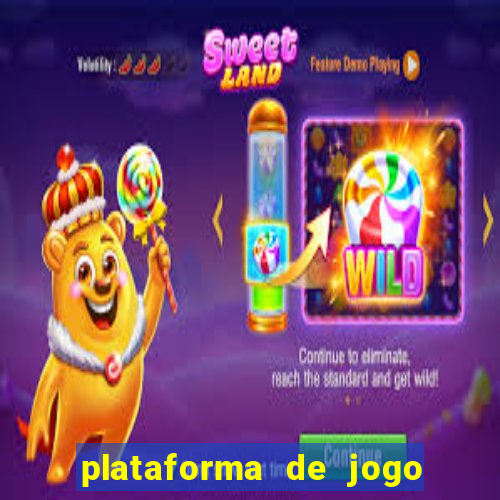 plataforma de jogo nova pagando