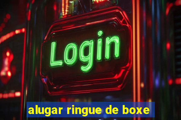 alugar ringue de boxe